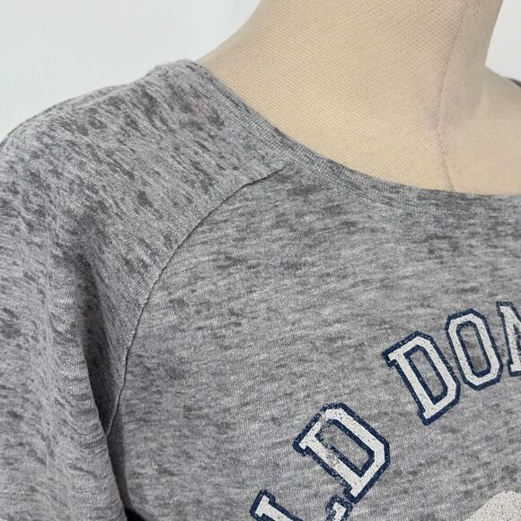 Old Dominion Monarchs ODU Women's Sweatshirt Pocket Grey M - Picture 6 of 12